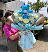 Cargar imagen en el visor de la galería, Ramo Temático Osito Cariñosito “Grumpy Bear”