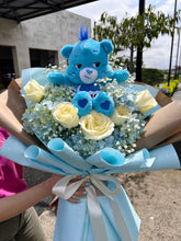 Cargar imagen en el visor de la galería, Ramo Temático Osito Cariñosito “Grumpy Bear”
