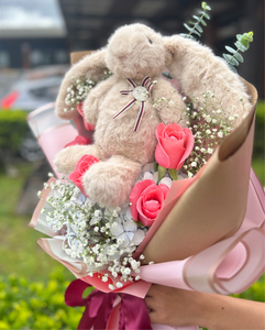 Ramo Tierno Conejito Floral