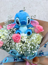 Cargar imagen en el visor de la galería, Ramo Temático Baby Stich Mediano
