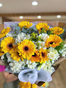 Ramo Gerberas Amarillas