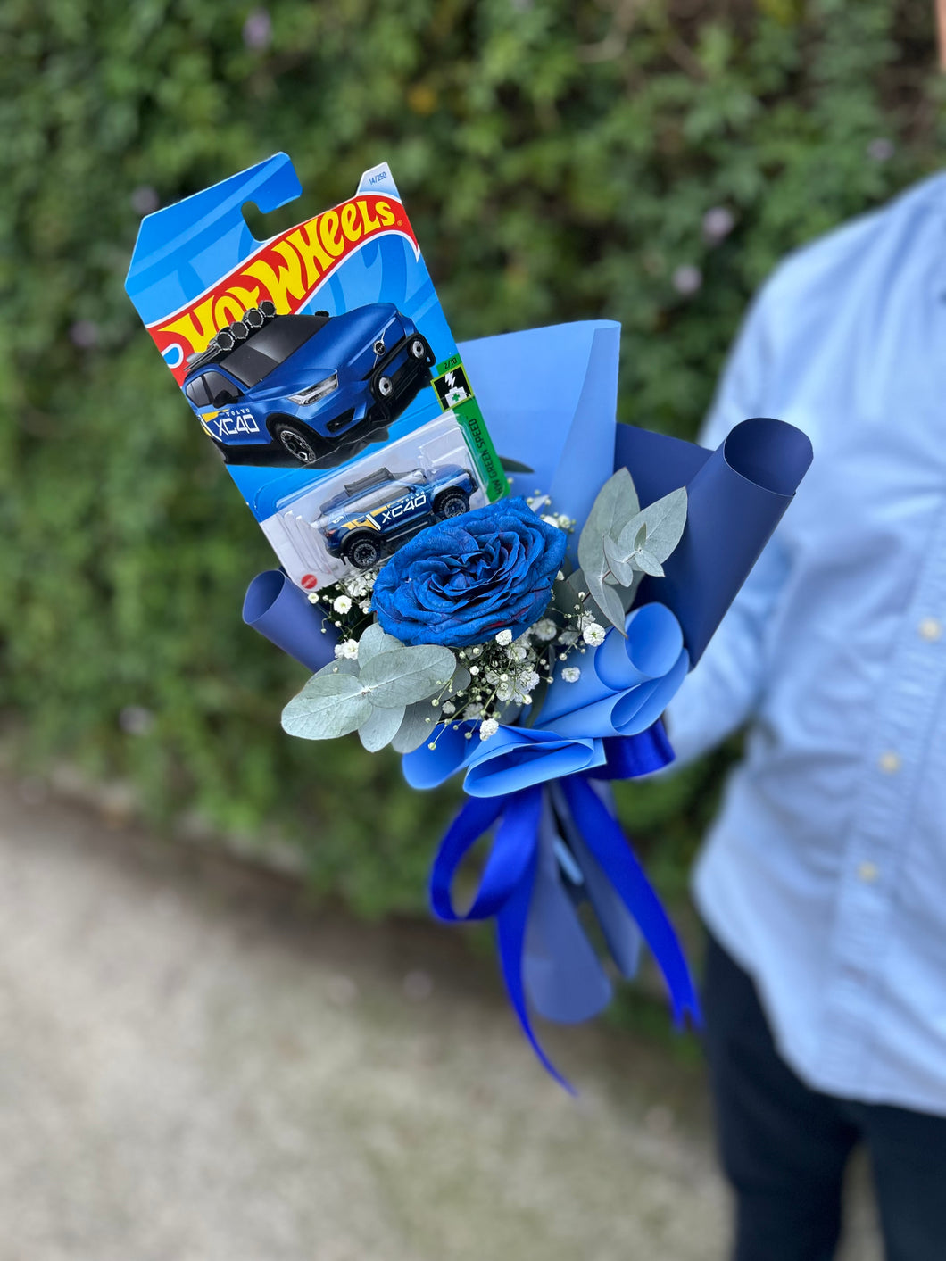 Ramo Hot Wheels Azul Celeste