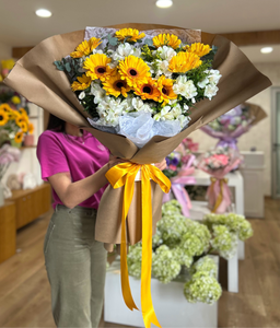 Ramo Gerberas Amarillas