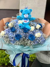 Cargar imagen en el visor de la galería, Ramo Temático Osito Cariñosito  Premium - “Grumpy Bear”
