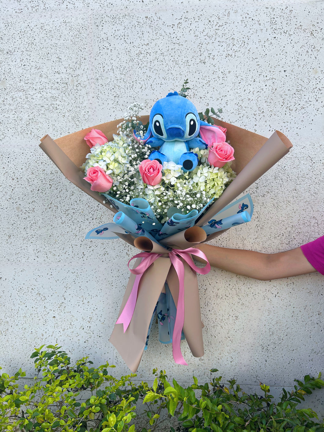 Ramo Temático Baby Stich Mediano