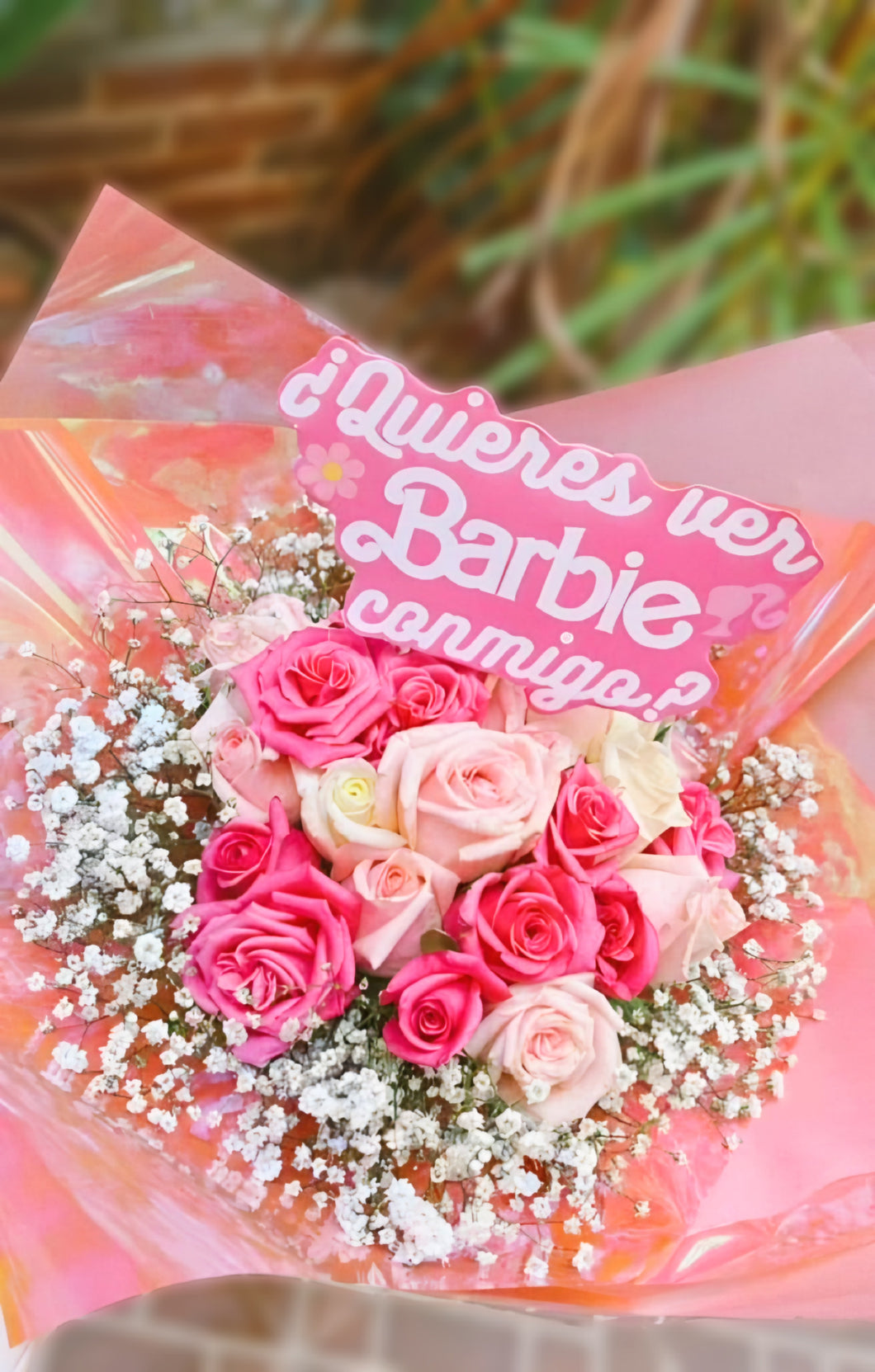 Ramo Rosas Barbie